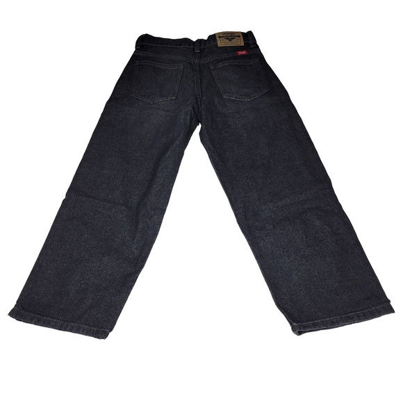 Wrangler Jeans Boys Regular Black Size 8 Regular Denim Pants Kids Kid School Boy - Picture 2 of 16